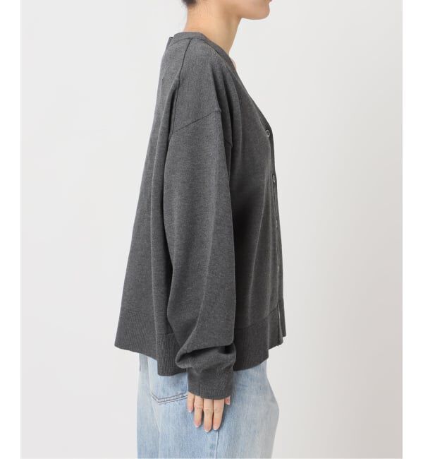 Plage「《WEB限定追加予約》sweat kn nuance カーディガン」|カーディガン|