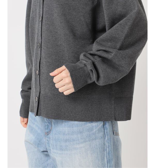 Plage「《WEB限定追加予約》sweat kn nuance カーディガン」|カーディガン|