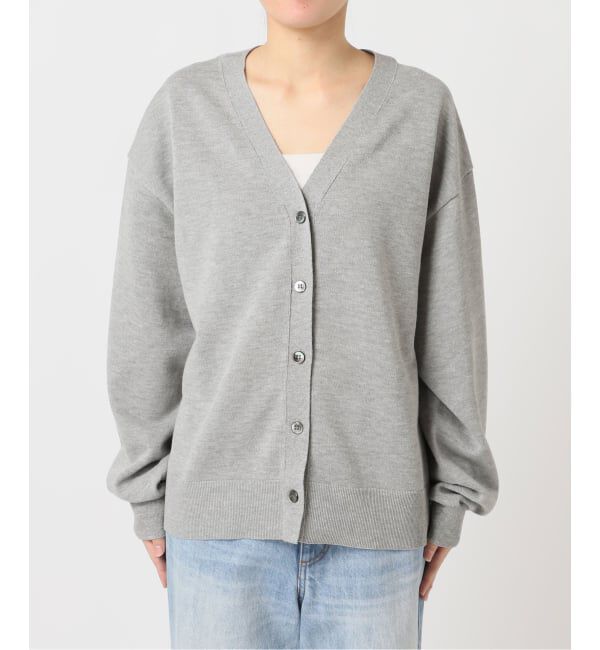 Plage「《WEB限定追加予約》sweat kn nuance カーディガン」|カーディガン|