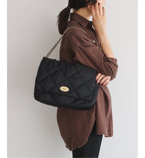 SLOBE IENA「OUTDOOR/アウトドア SLOBE別注 キルティンクショルダーバッグ」|ショルダー・メッセンジャー|