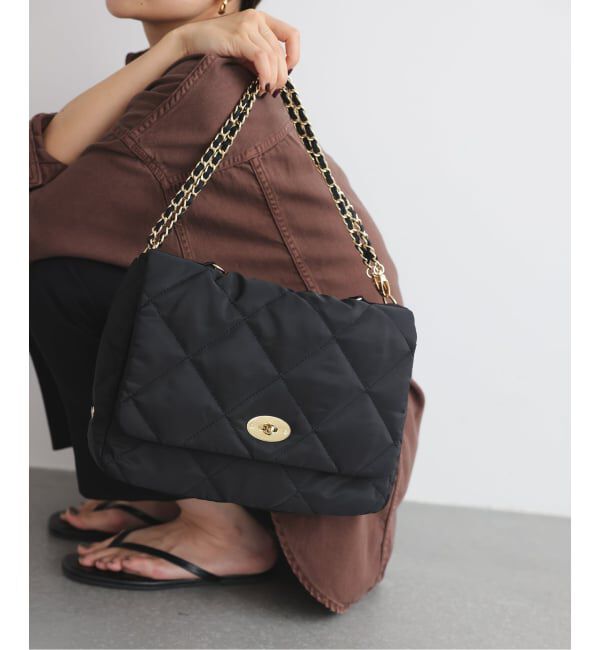 SLOBE IENA「OUTDOOR/アウトドア SLOBE別注 キルティンクショルダーバッグ」|ショルダー・メッセンジャー|