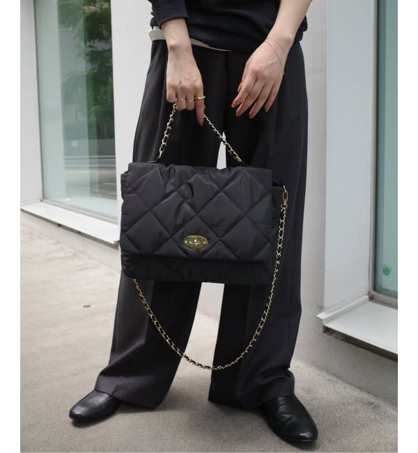 SLOBE IENA「OUTDOOR/アウトドア SLOBE別注 キルティンクショルダーバッグ」|ショルダー・メッセンジャー|