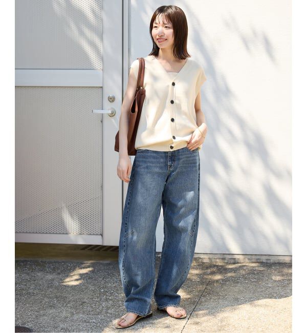 SLOBE IENA「Levi&rsquo;s/リーバイス SLOBE別注 BAGGY DAD BARREL デニムパンツ」|デニム|