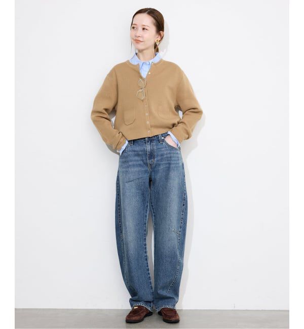 SLOBE IENA「Levi&rsquo;s/リーバイス SLOBE別注 BAGGY DAD BARREL デニムパンツ」|デニム|