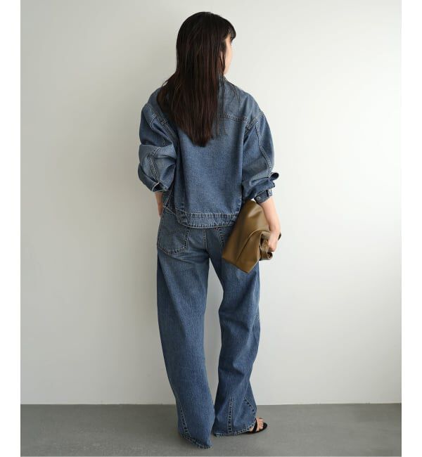 SLOBE IENA「Levi&rsquo;s/リーバイス SLOBE別注 BAGGY DAD BARREL デニムパンツ」|デニム|