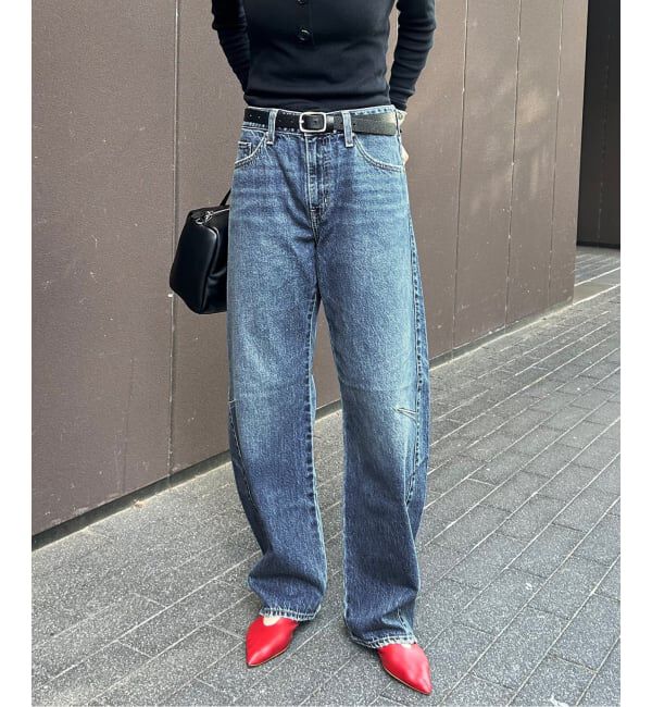 SLOBE IENA「Levi&rsquo;s/リーバイス SLOBE別注 BAGGY DAD BARREL デニムパンツ」|デニム|