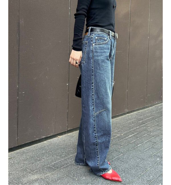 SLOBE IENA「Levi&rsquo;s/リーバイス SLOBE別注 BAGGY DAD BARREL デニムパンツ」|デニム|