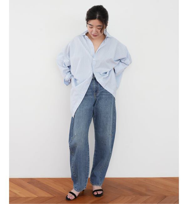 SLOBE IENA「Levi&rsquo;s/リーバイス SLOBE別注 BAGGY DAD BARREL デニムパンツ」|デニム|