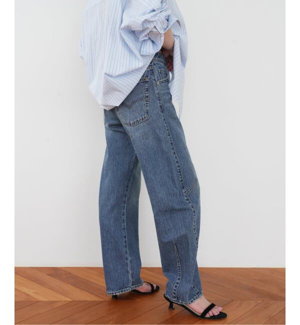 SLOBE IENA「Levi&rsquo;s/リーバイス SLOBE別注 BAGGY DAD BARREL デニムパンツ」|デニム|