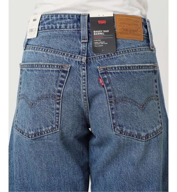 SLOBE IENA「Levi&rsquo;s/リーバイス SLOBE別注 BAGGY DAD BARREL デニムパンツ」|デニム|