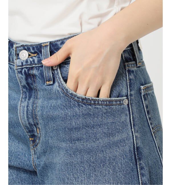 SLOBE IENA「Levi&rsquo;s/リーバイス SLOBE別注 BAGGY DAD BARREL デニムパンツ」|デニム|