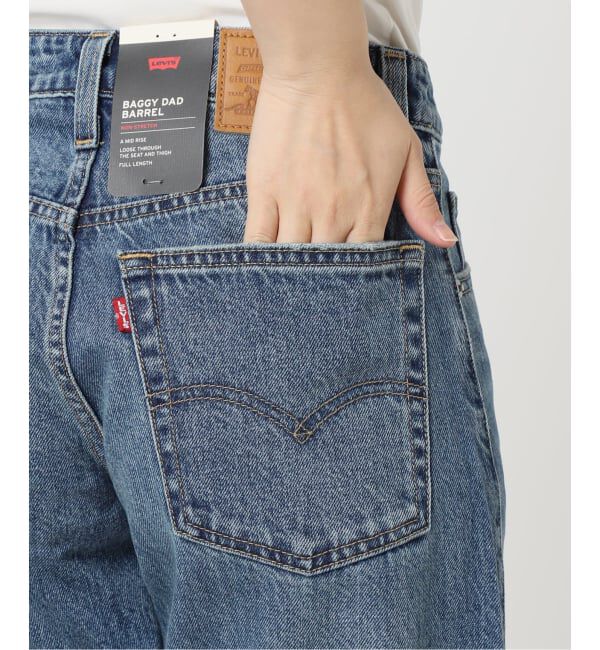 SLOBE IENA「Levi&rsquo;s/リーバイス SLOBE別注 BAGGY DAD BARREL デニムパンツ」|デニム|