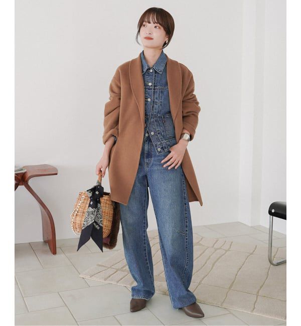 SLOBE IENA「Levi&rsquo;s/リーバイス SLOBE別注 BAGGY DAD BARREL デニムパンツ」|デニム|