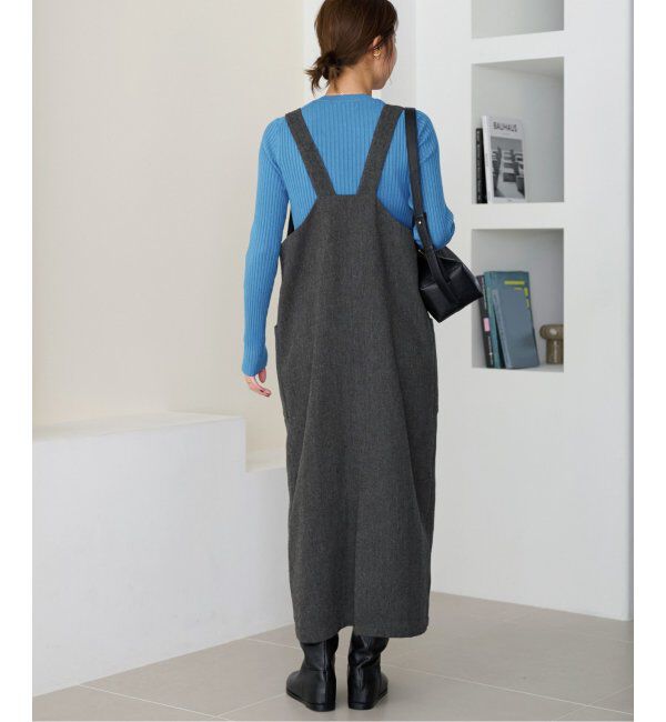 JOURNAL STANDARD relume「ウォッシャブルレーヨンリブクルーネックプルオーバー」|ニット・セーター|