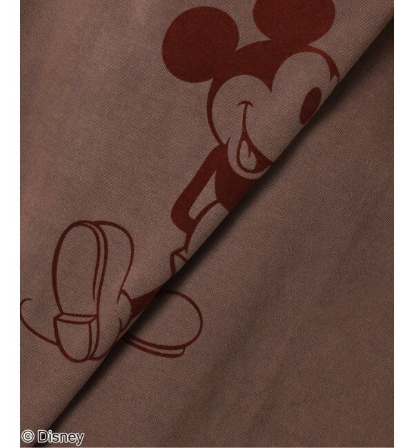JOURNAL STANDARD relume「【GOOD ROCK SPEED】＜MICKEY MOUSE＞フロッキープリントTシャツ」|Tシャツ・カットソー|