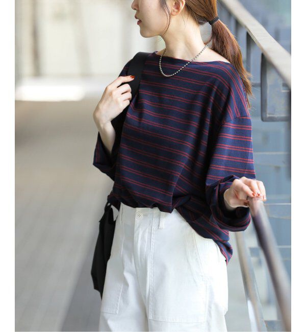 JOURNAL STANDARD relume「バスクボーダープルオーバー」|Tシャツ・カットソー|