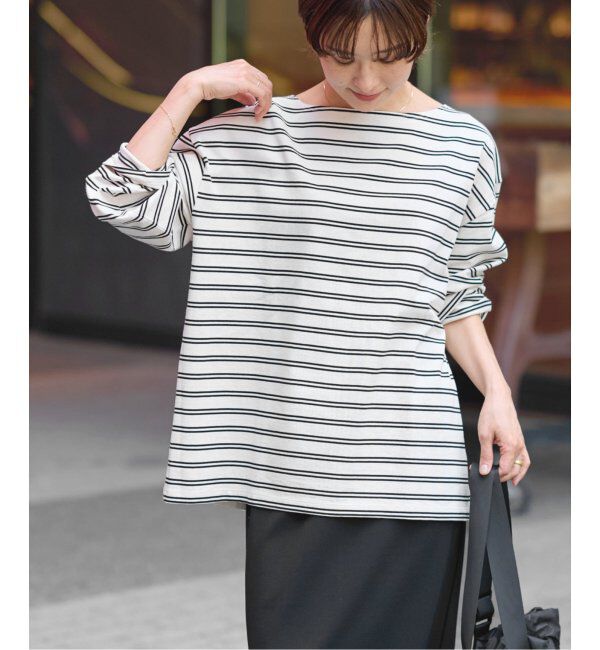 JOURNAL STANDARD relume「バスクボーダープルオーバー」|Tシャツ・カットソー|
