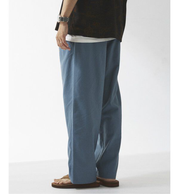 JOURNAL STANDARD relume「リネンブレンド 1タック &rdquo;レイジー&rdquo; パンツ」|スラックス|