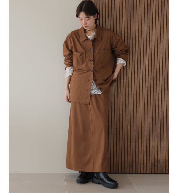 JOURNAL STANDARD relume「スエードライク Iラインスカート」|スカート|