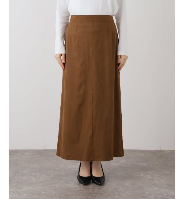 JOURNAL STANDARD relume「スエードライク Iラインスカート」|スカート|