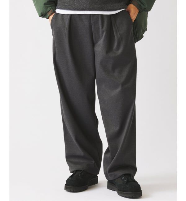 JOURNAL STANDARD relume「Pフランネル ツイル オーバーパンツ」|スラックス|