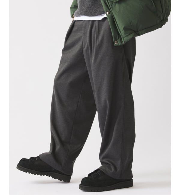 JOURNAL STANDARD relume「Pフランネル ツイル オーバーパンツ」|スラックス|