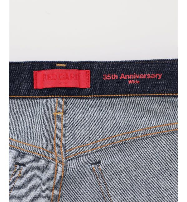 Spick and Span「《追加》RED CARD TOKYO / レッドカード トーキョー 35th Anniv. Wide」|デニム|