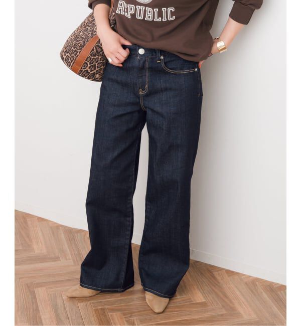 Spick and Span「《追加》RED CARD TOKYO / レッドカード トーキョー 35th Anniv. Wide」|デニム|