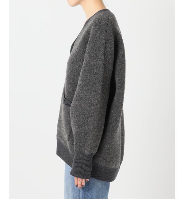 Spick and Span「《追加》ブークレダブルフェイスカーディガン」|カーディガン|