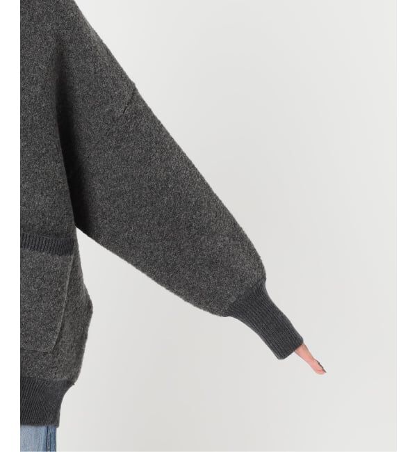 Spick and Span「《追加》ブークレダブルフェイスカーディガン」|カーディガン|