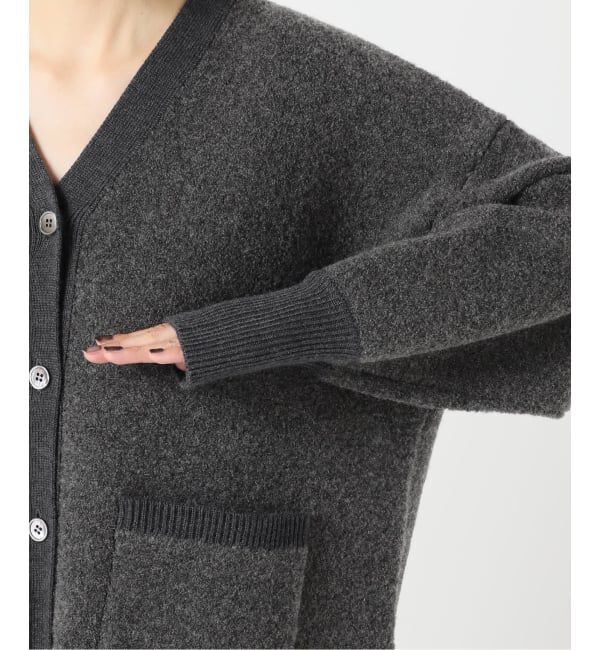 Spick and Span「《追加》ブークレダブルフェイスカーディガン」|カーディガン|