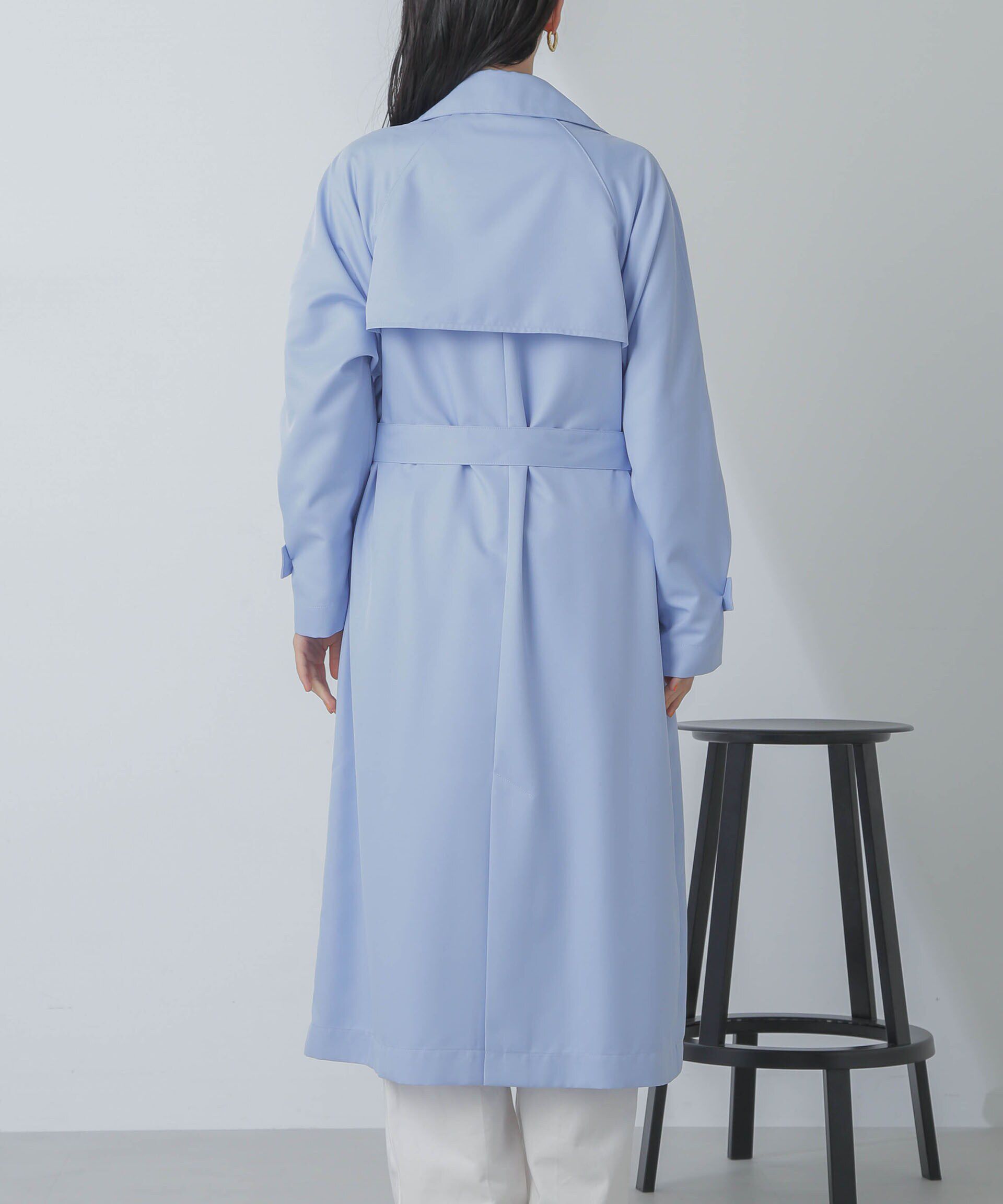 nano･universe「撥水＆花粉ガード加工ドルマンソフトトレンチコート」|トレンチコート|