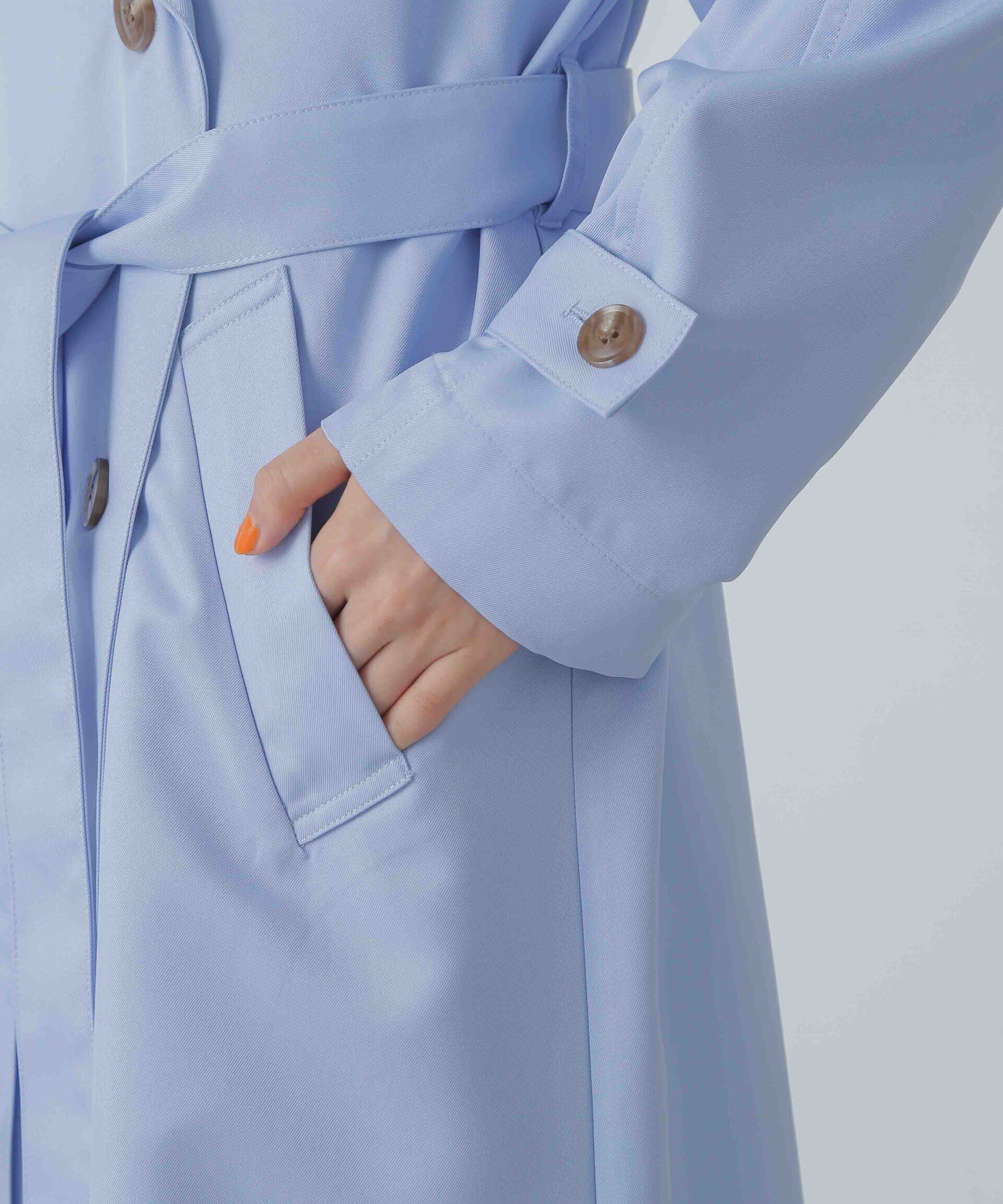 nano･universe「撥水＆花粉ガード加工ドルマンソフトトレンチコート」|トレンチコート|