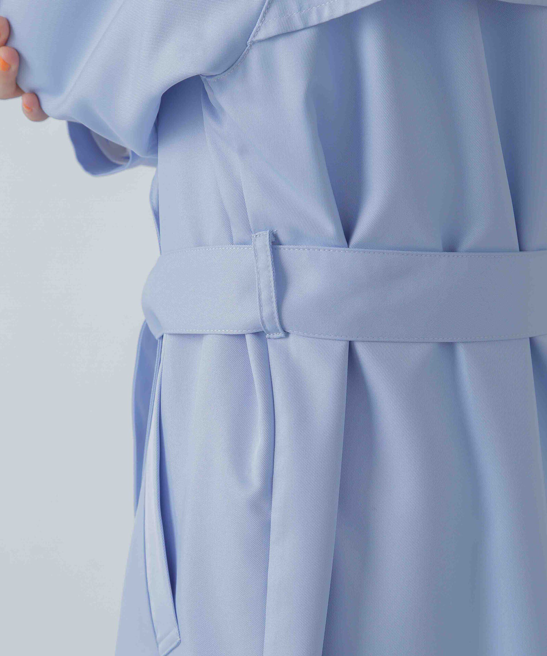 nano･universe「撥水＆花粉ガード加工ドルマンソフトトレンチコート」|トレンチコート|