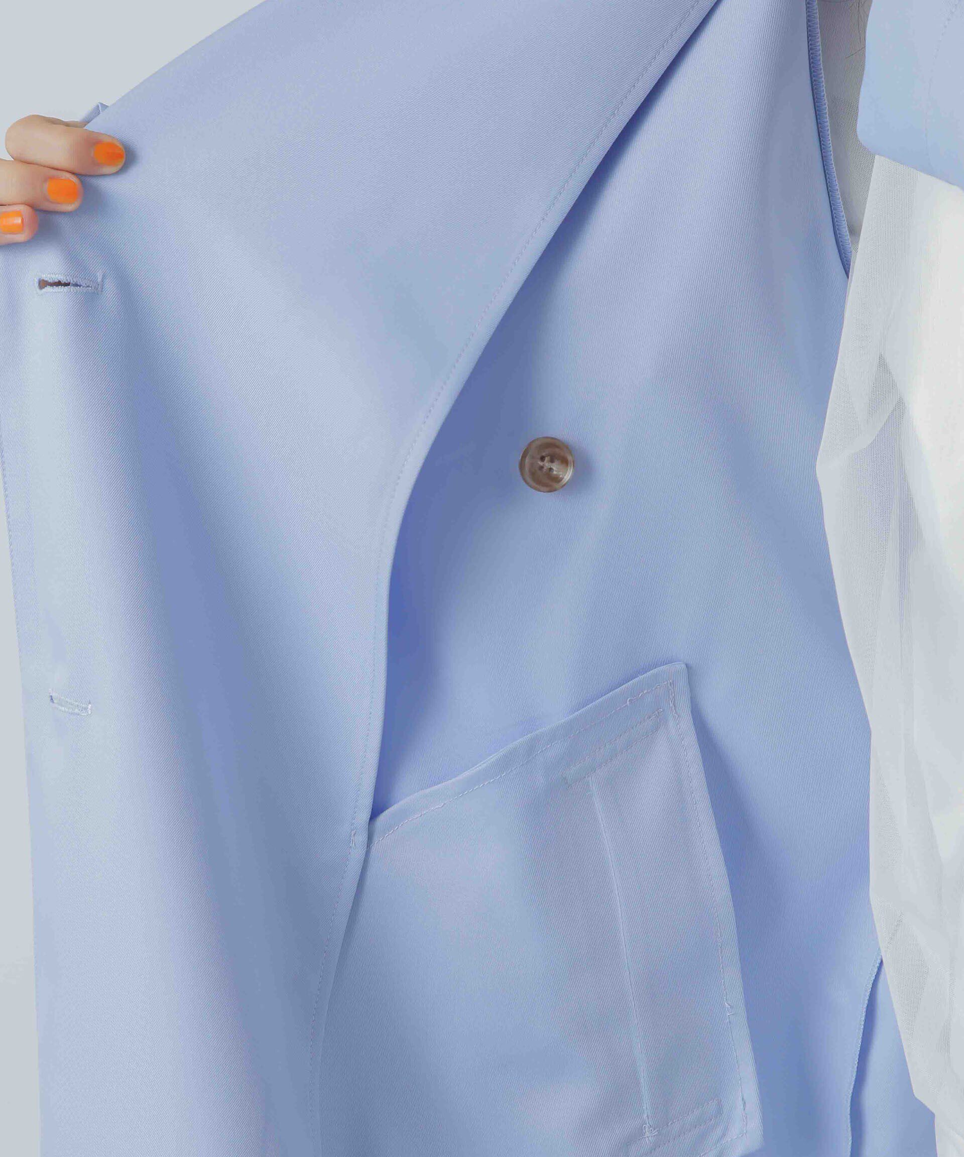 nano･universe「撥水＆花粉ガード加工ドルマンソフトトレンチコート」|トレンチコート|