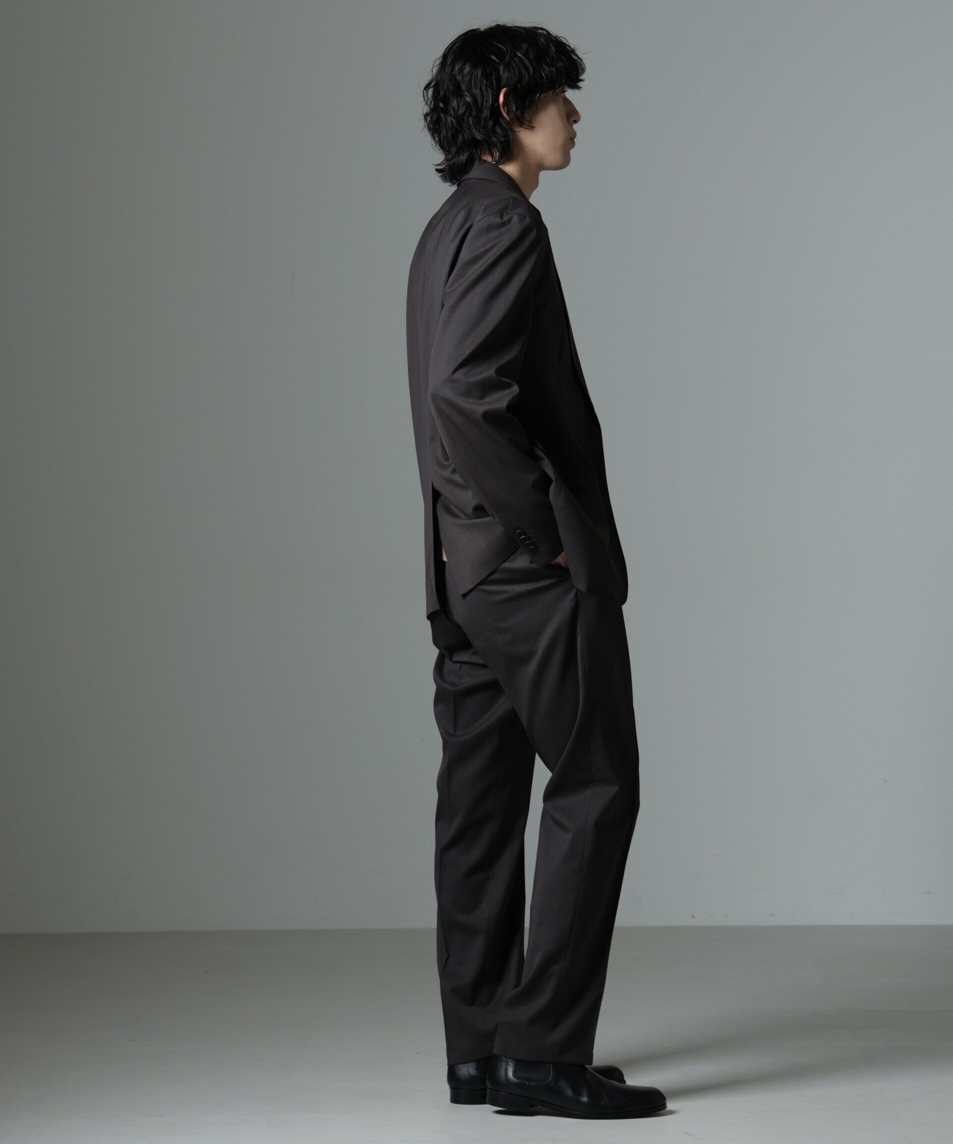 nano･universe「「N TROUSERS PREMIUM」RENU(R)T/Wシャドーチェックパンツ」|スーツ|