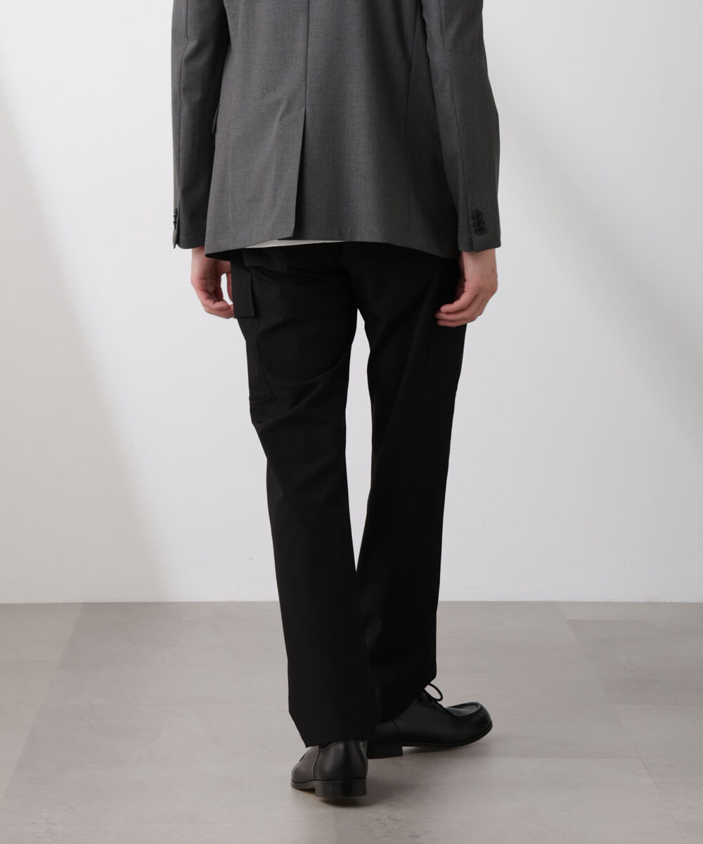 nano･universe「「N trousers」スリムストレッチ カーゴパンツ」|チノ|