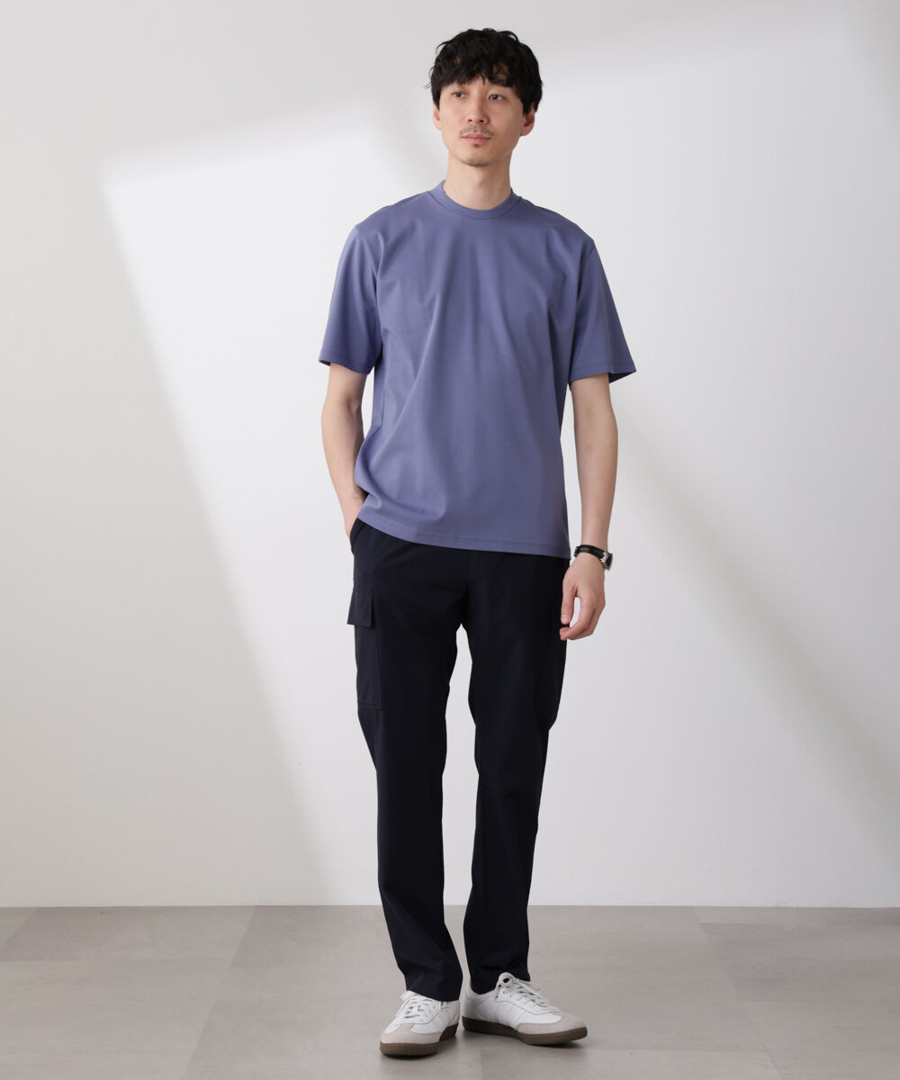 nano･universe「「N trousers」スリムストレッチ カーゴパンツ」|チノ|