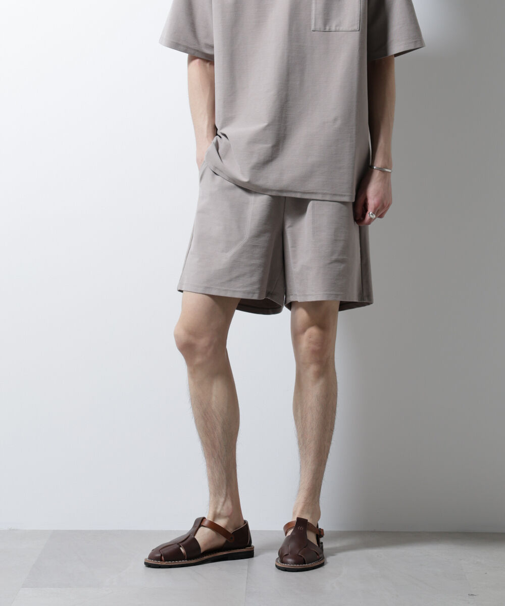 nano･universe「「MC」coveross(R)ツイル調 冷感プレーティング天竺ショーツ」|チノ|