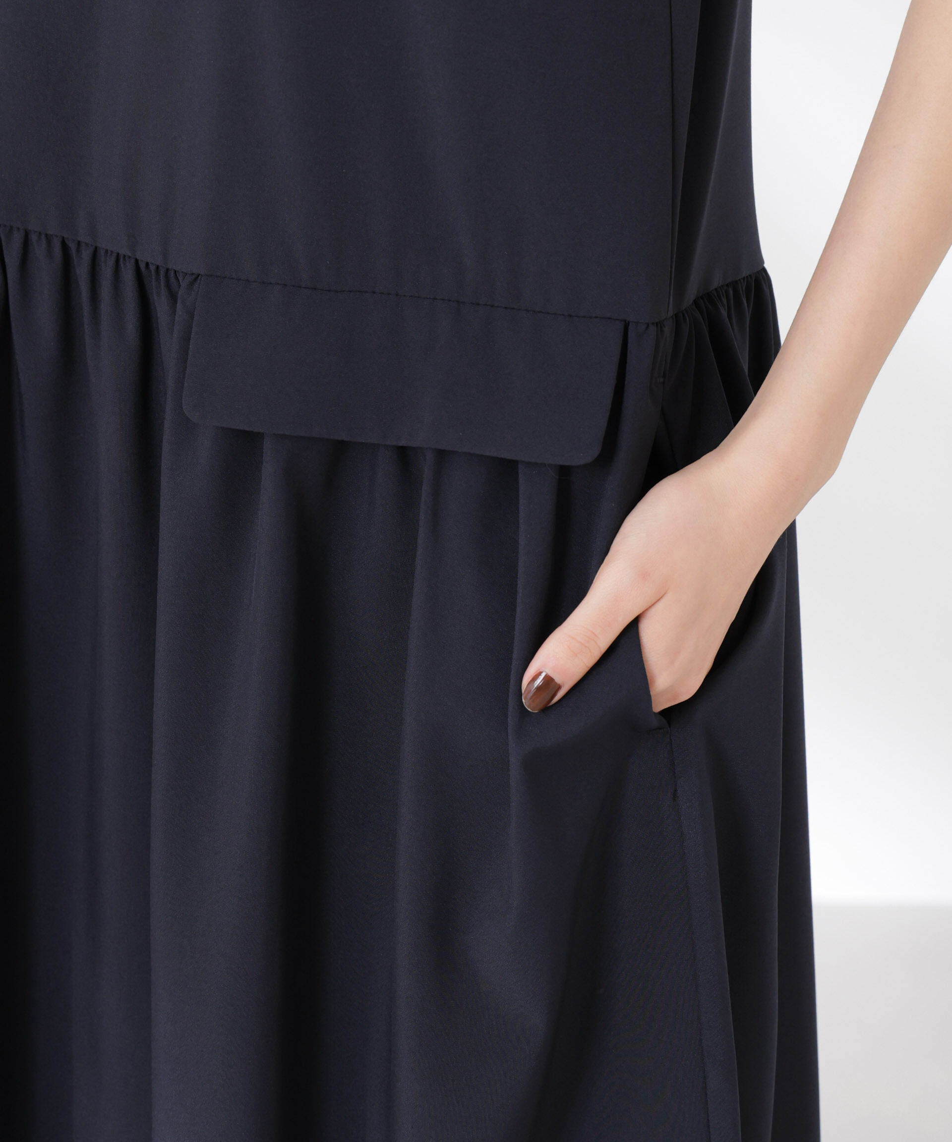 nano･universe「ウェスト切り替えワンピース」|ワンピース|