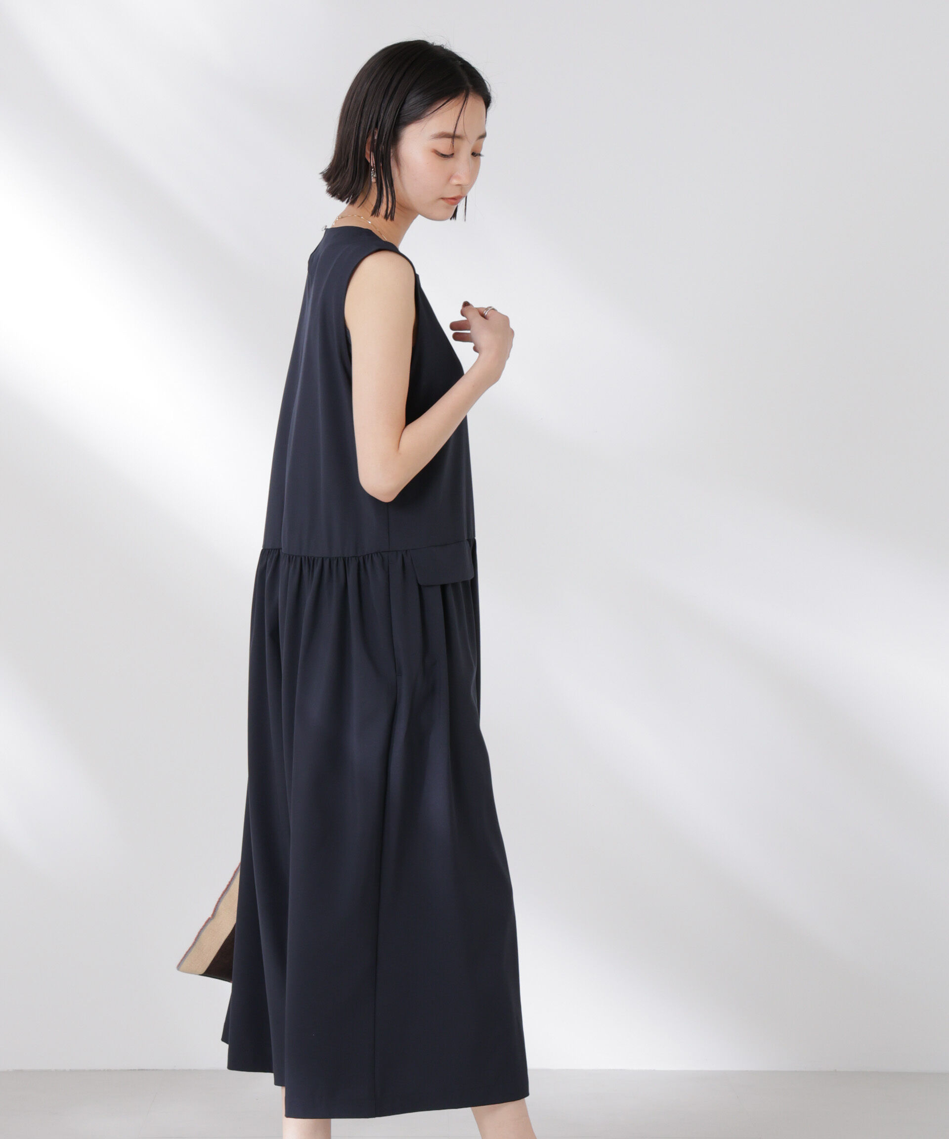 nano･universe「ウェスト切り替えワンピース」|ワンピース|