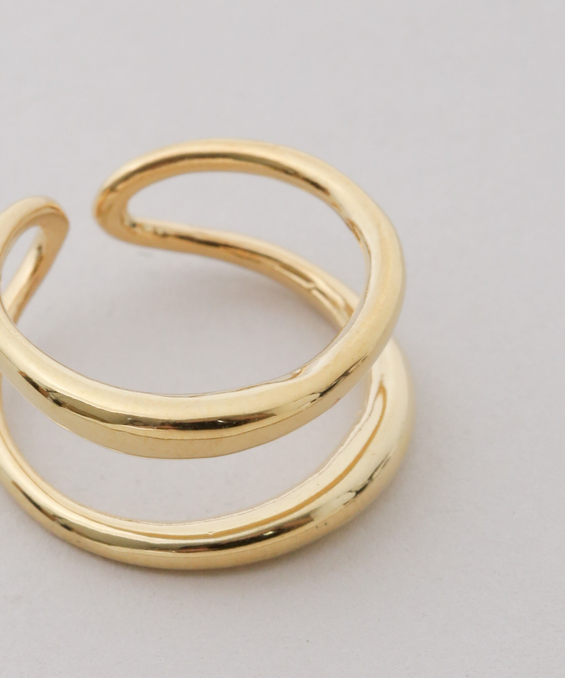 nano･universe「2連風デザインリング」|リング|