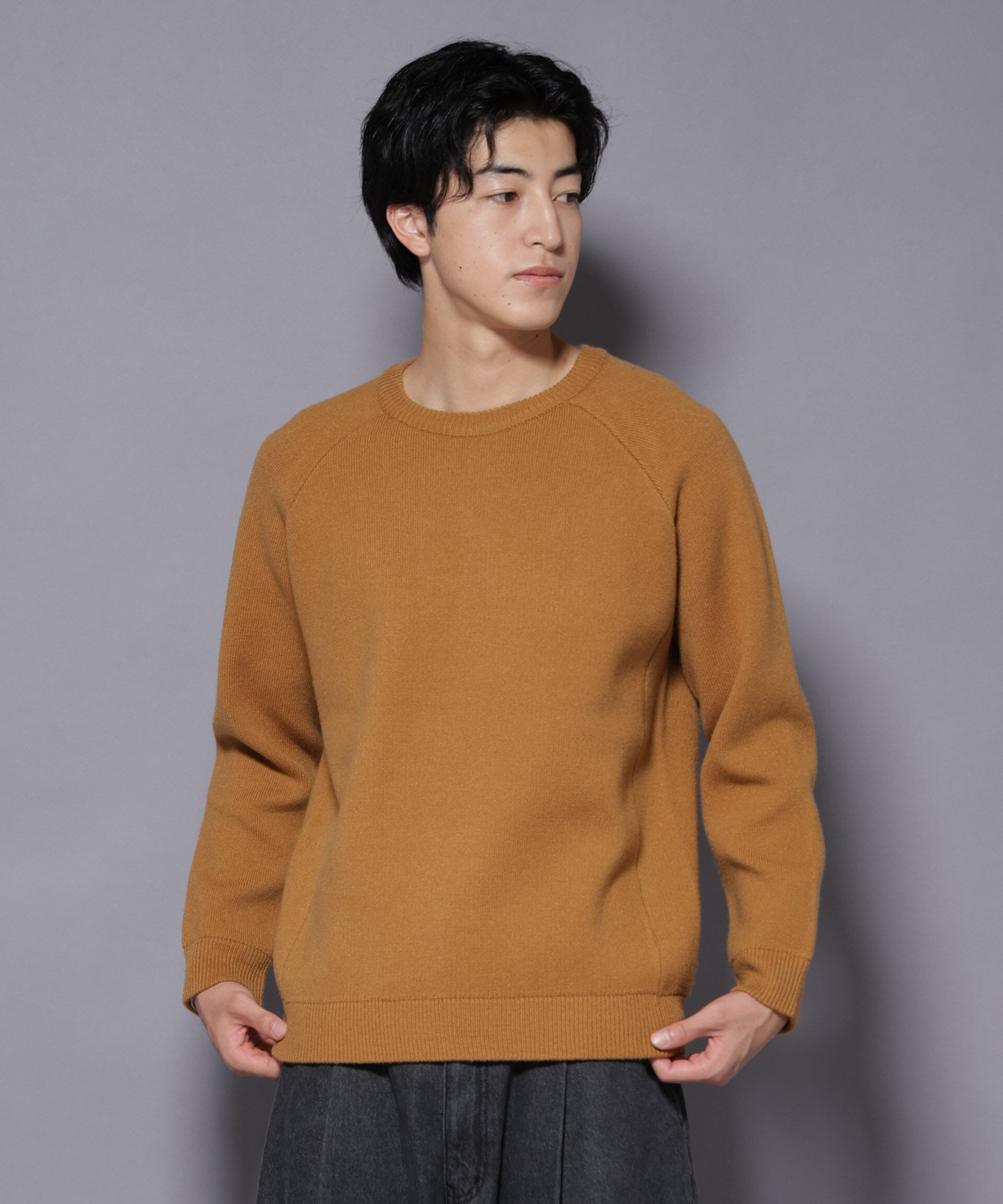 nano･universe「ウォッシャブル ダブルフェイスニット」|ニット・セーター|