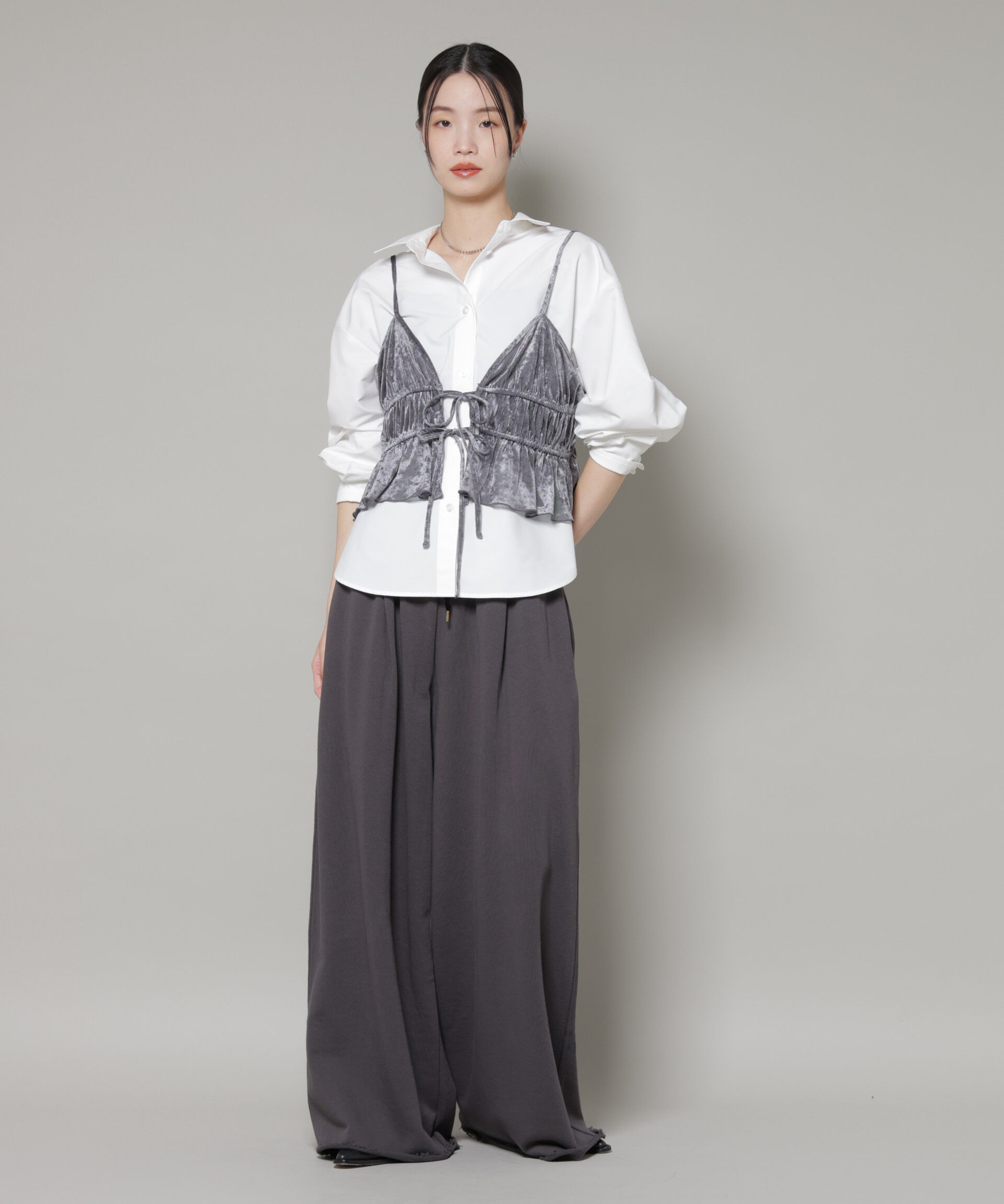 nano･universe「コットンライクタイプライターベーシックシャツ」|シャツ・ブラウス|