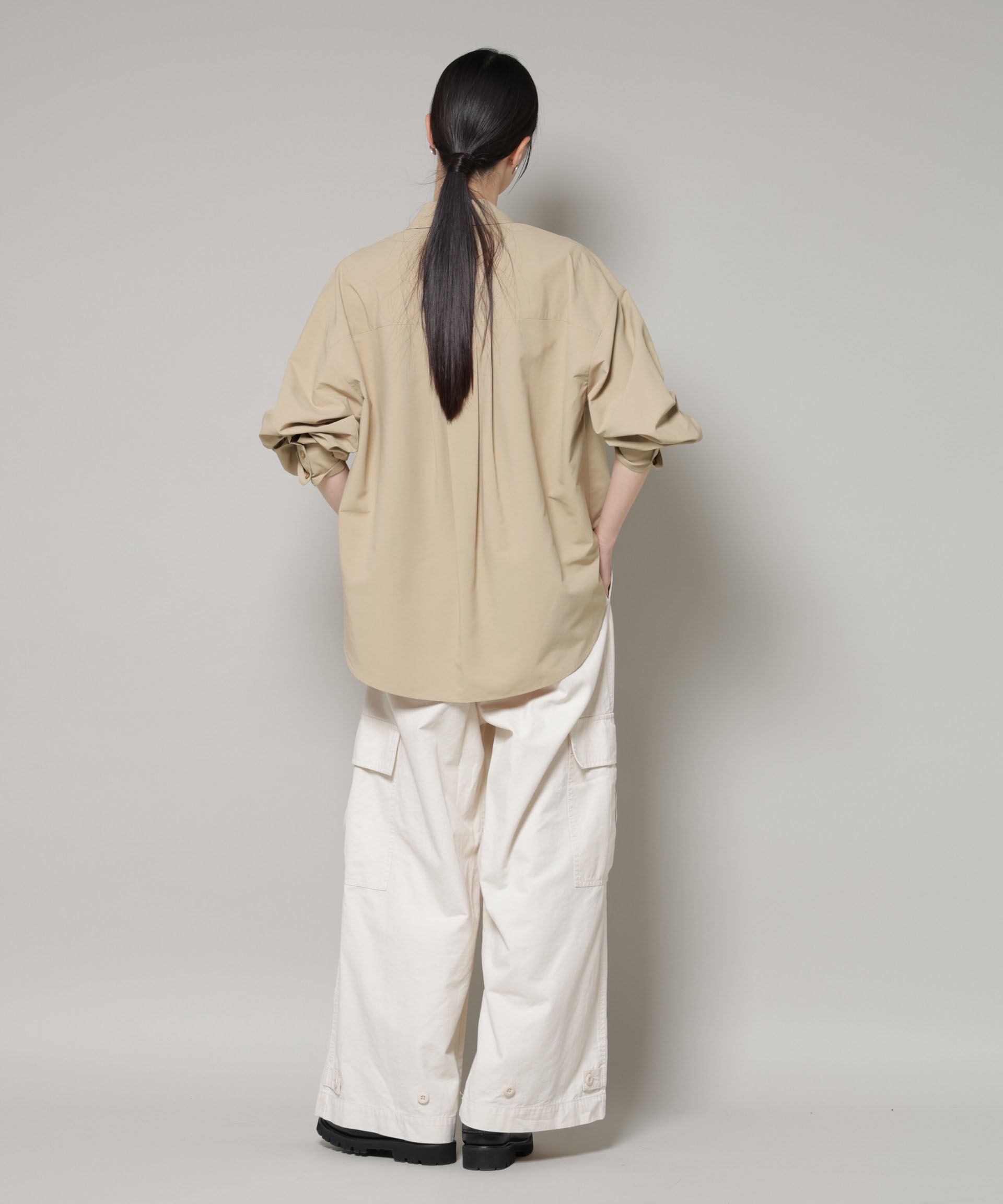 nano･universe「コットンライクタイプライターベーシックシャツ」|シャツ・ブラウス|