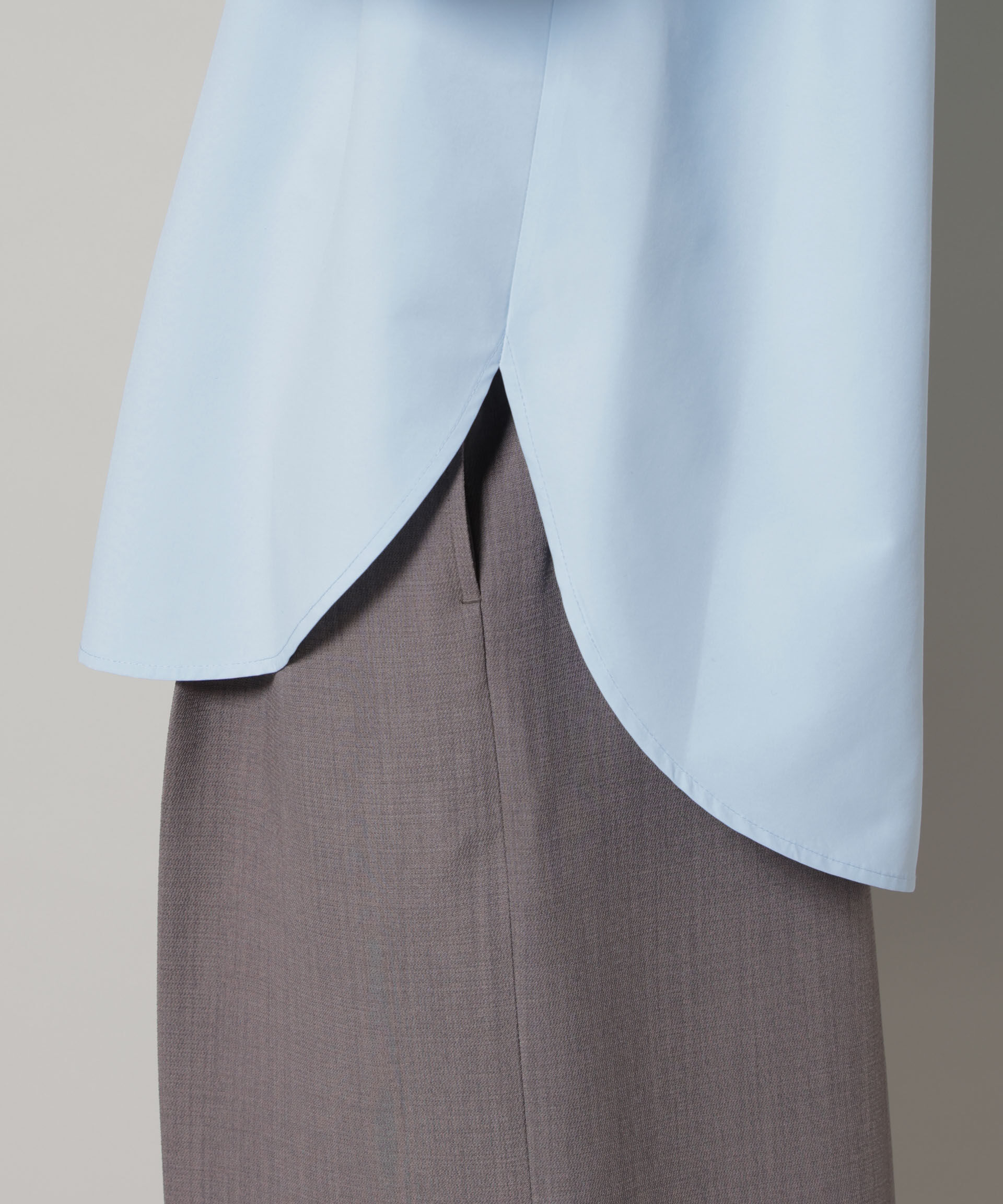 nano･universe「コットンライクタイプライターベーシックシャツ」|シャツ・ブラウス|