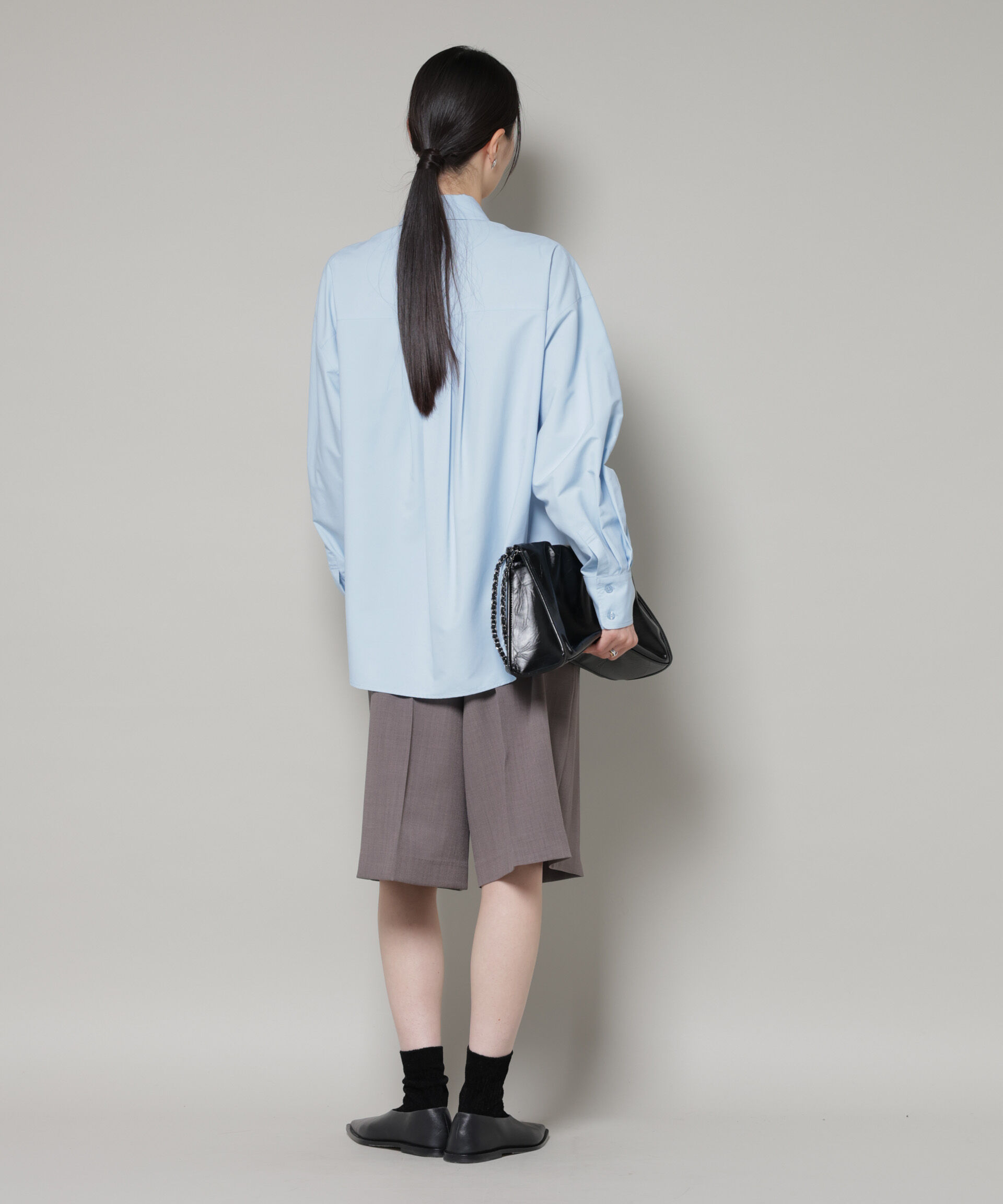 nano･universe「コットンライクタイプライターベーシックシャツ」|シャツ・ブラウス|