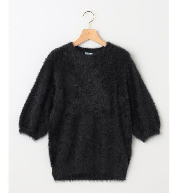 組曲「ナイロンファー半袖プルオーバー」|ニット・セーター|