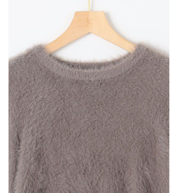 組曲「ナイロンファー半袖プルオーバー」|ニット・セーター|