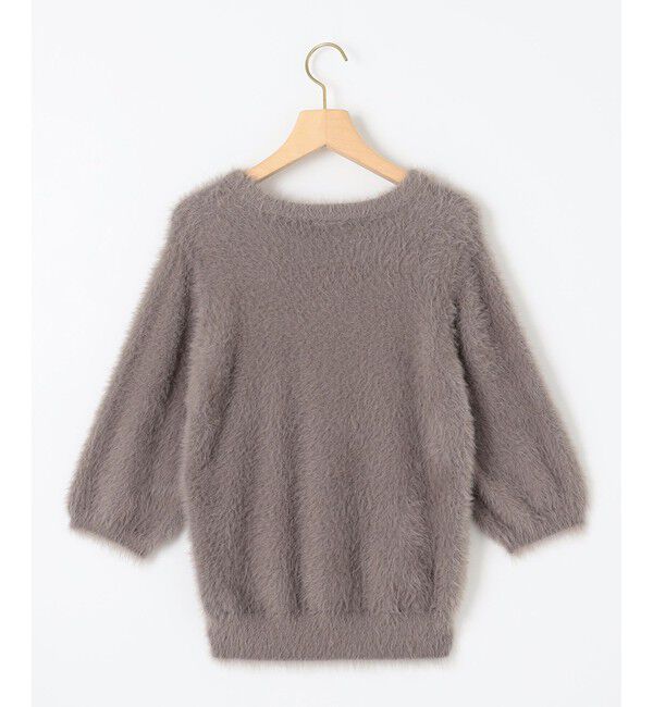 組曲「ナイロンファー半袖プルオーバー」|ニット・セーター|